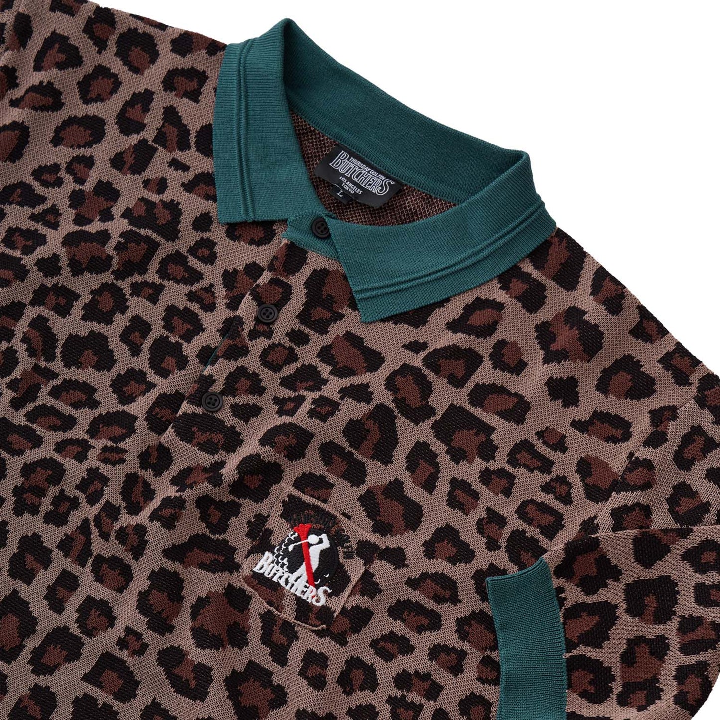 Leopard Knit POLO