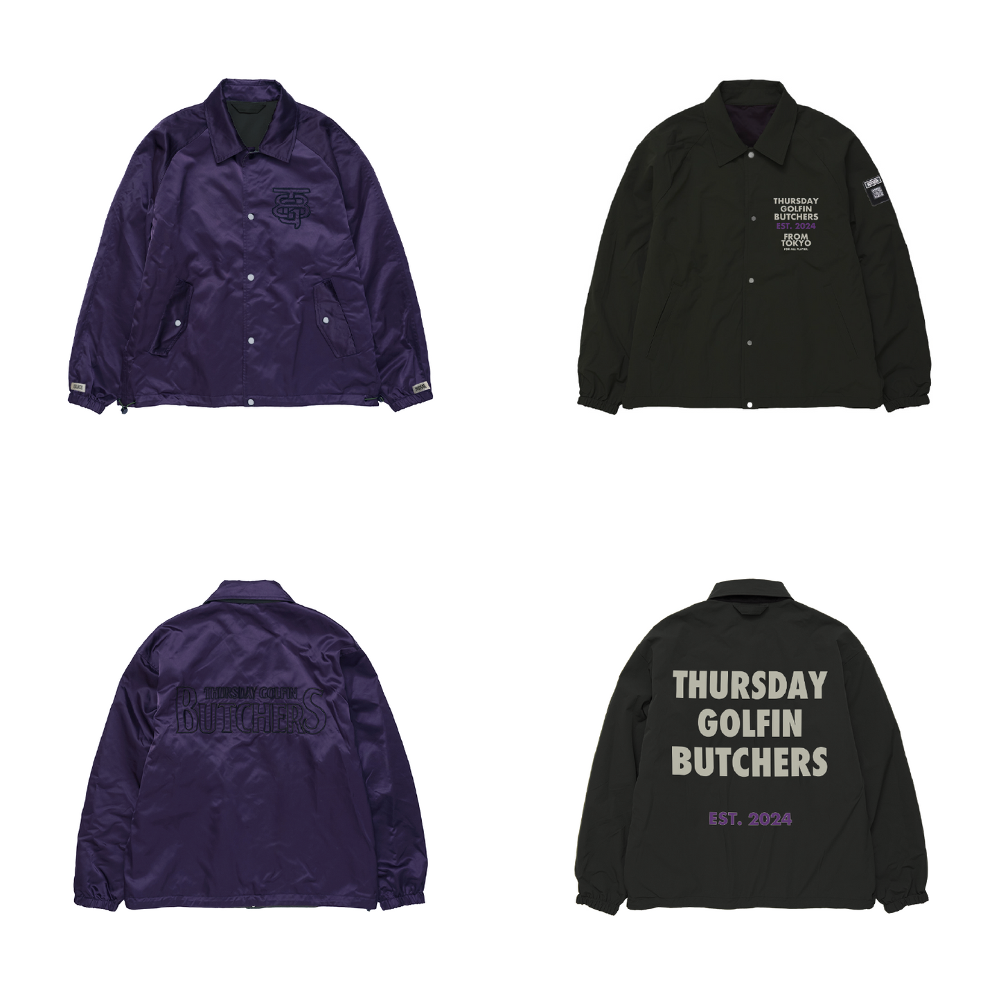 Reversible Nylon Coach JK