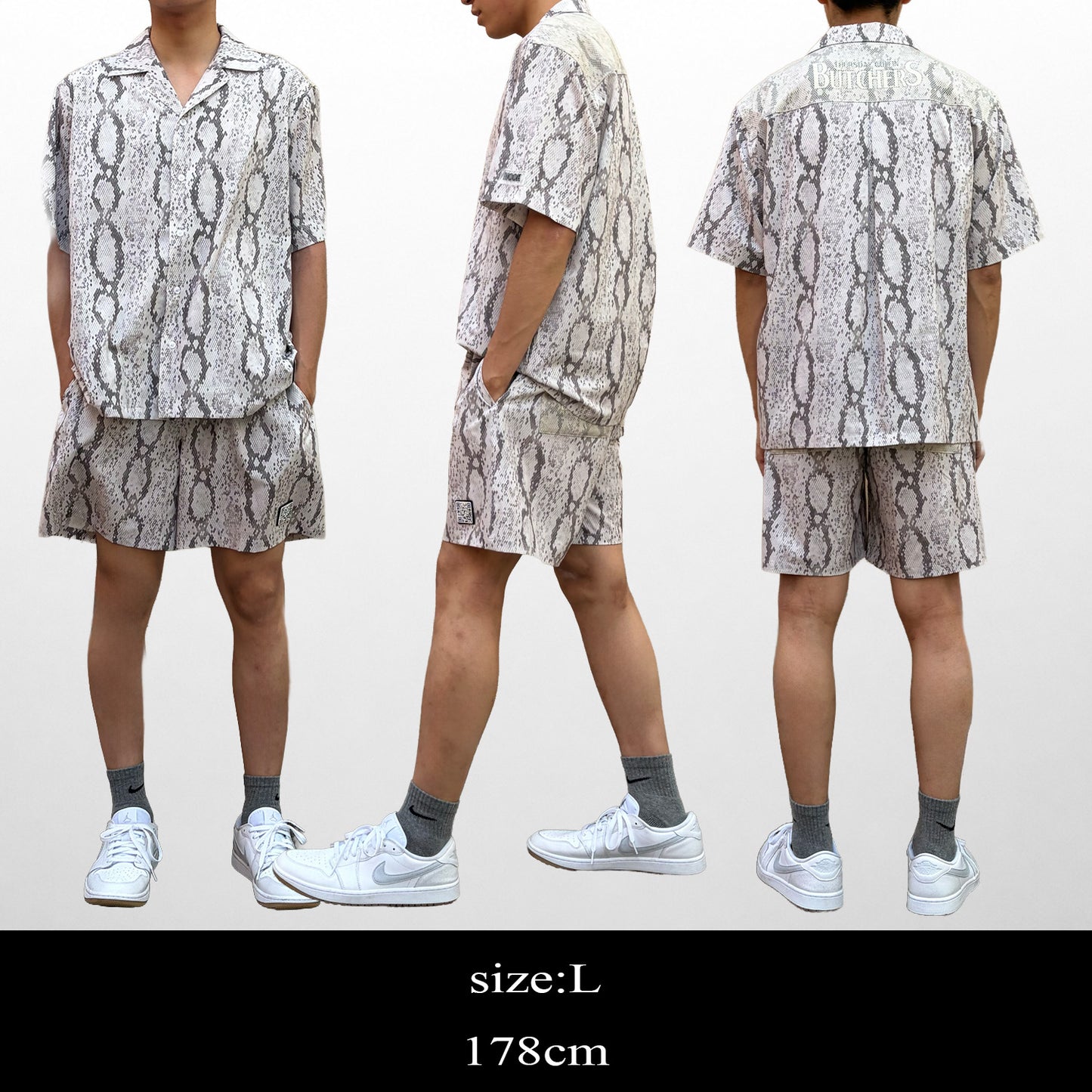 Hole In Fabric AOP SHORTS